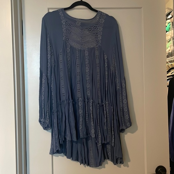 Free People Blue Tunic - Picture 1 of 2